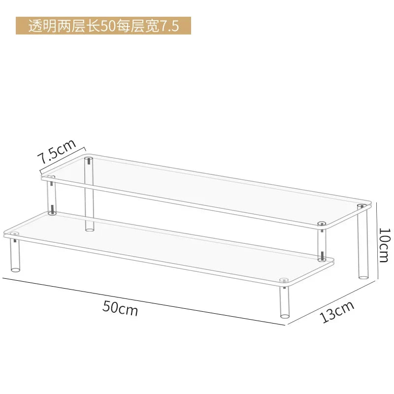 Clear Acrylic Display Stand | Perfume, Cupcake & Figurine Riser