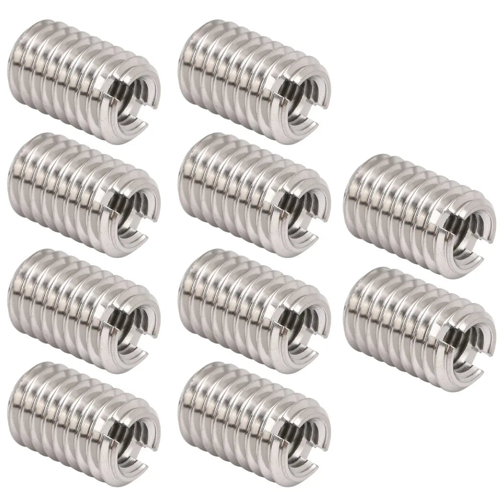 Stainless Steel Thread Reducing Nut M8 x 1.25mm M5 x 0.8mm Pipe Fitting Reducer Adapter Female 12mm Length Oasis Select