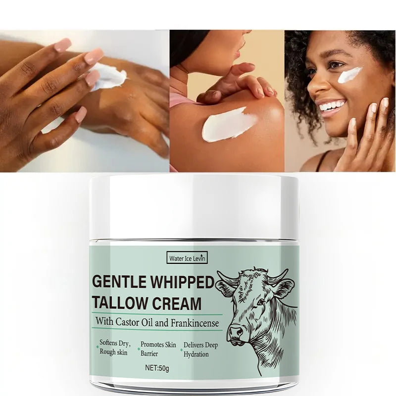 Whipped Bovine Cream – Castor Oil & Frankincense Moisturizer 50g Face & Body Cream Oasis Select