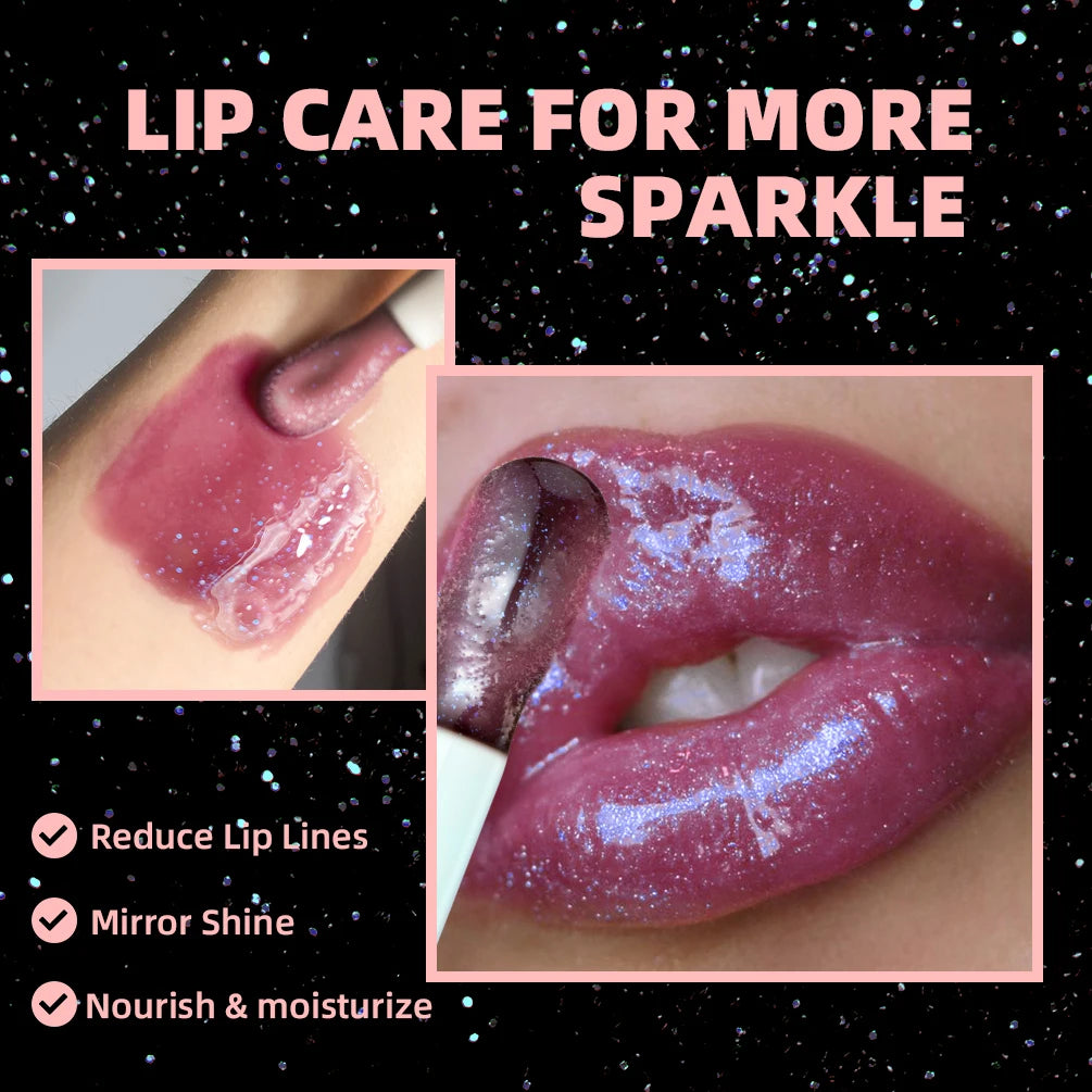 QIBEST Color-Changing Diamond Mirror Lip Gloss Oil | 4.6ml