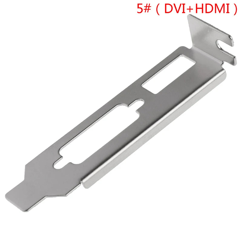 Low Profile Bracket Adapter DVI HDMI VGA Port For Half Height Graphic Video Card Oasis Select 5DVIHDMI
