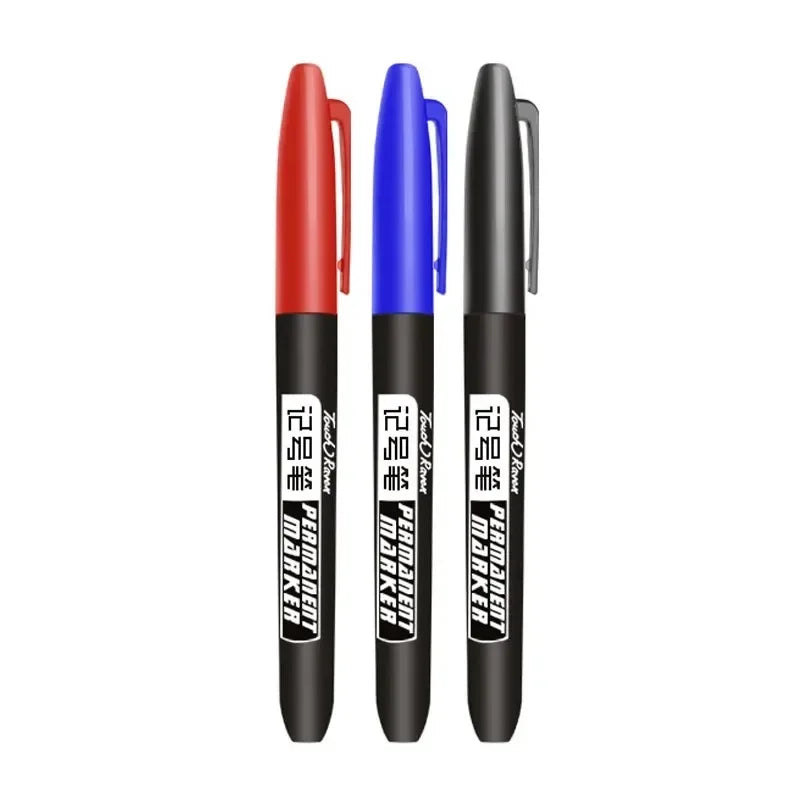 9/6/3pcs Permanent Art Marker Pen Fine Point Waterproof Ink Thin Nib Crude Nib Black Blue Red Ink 1.0mm Fine Color Marker Pens Oasis Select 3 Pcs Mix Color Set