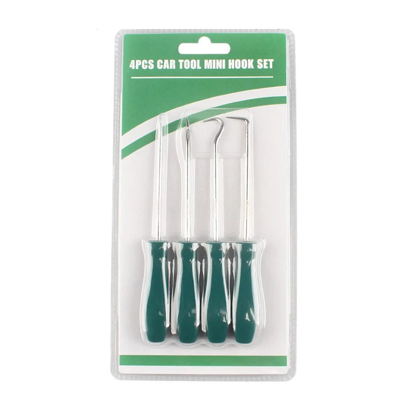 Automotive Repair Toolkit - 4Pcs Oil Seal Screwdrivers, Gasket Puller, O-Ring Remover, and Pick Hooks Oasis Select