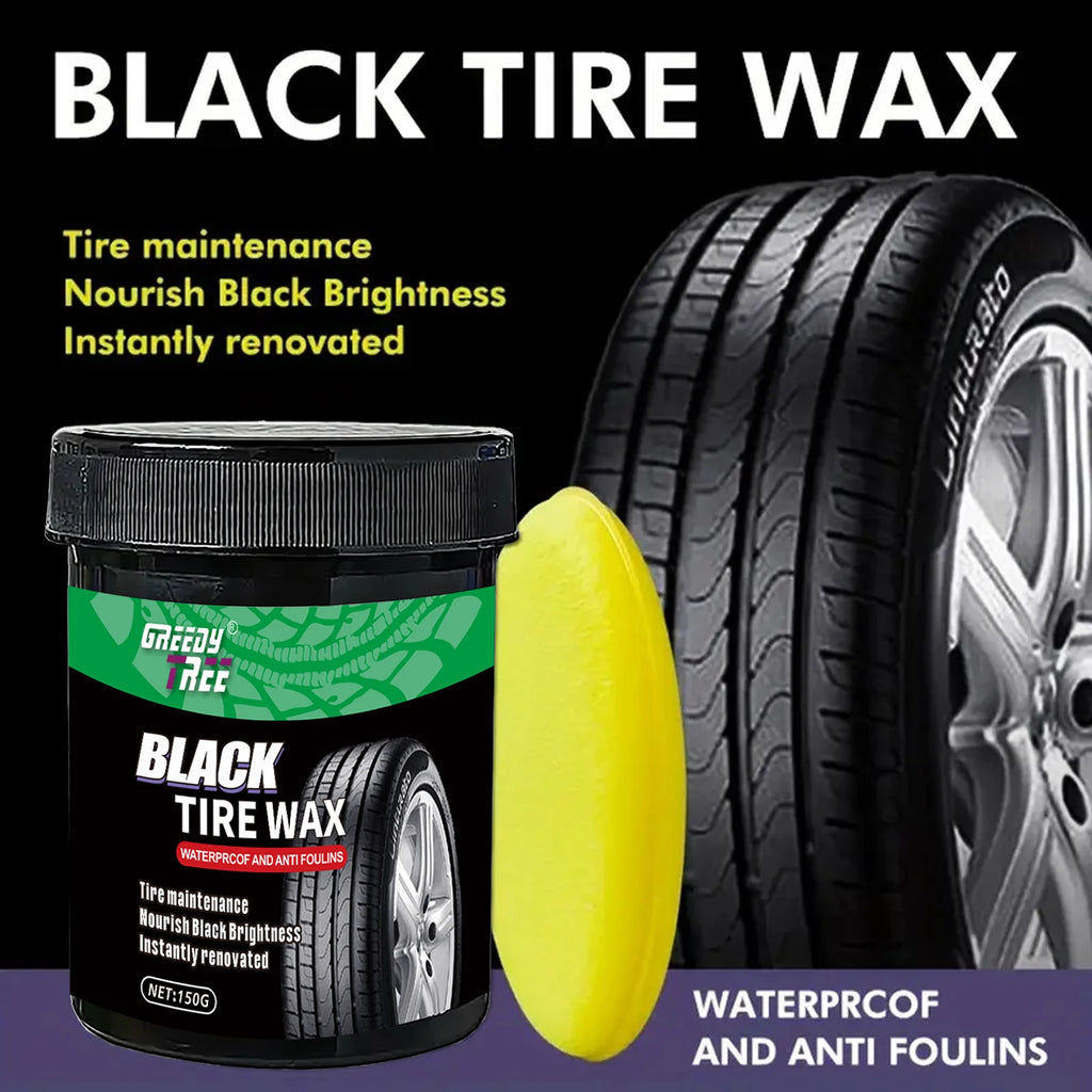 Tire Shine Plastic Enhancer Crystal Clear Car Plastic Restorer - Auto Interior & Panel Renewal Wax Coating Agent Car Wax Polish Oasis Select 150ml