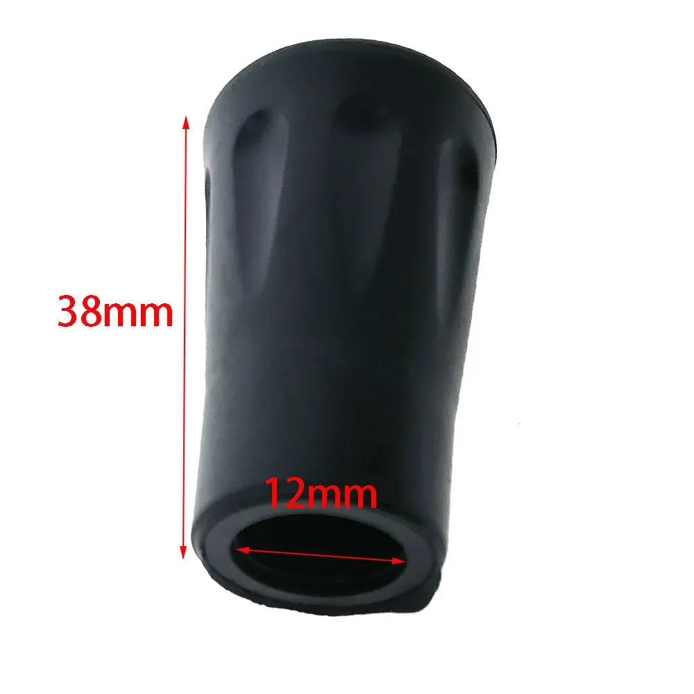 Pioneer Rubber Tips Walking Sticks Replacement Trekking Pole Tip Protectors Hiking Cane Accessory For Trailing Running Oasis Select