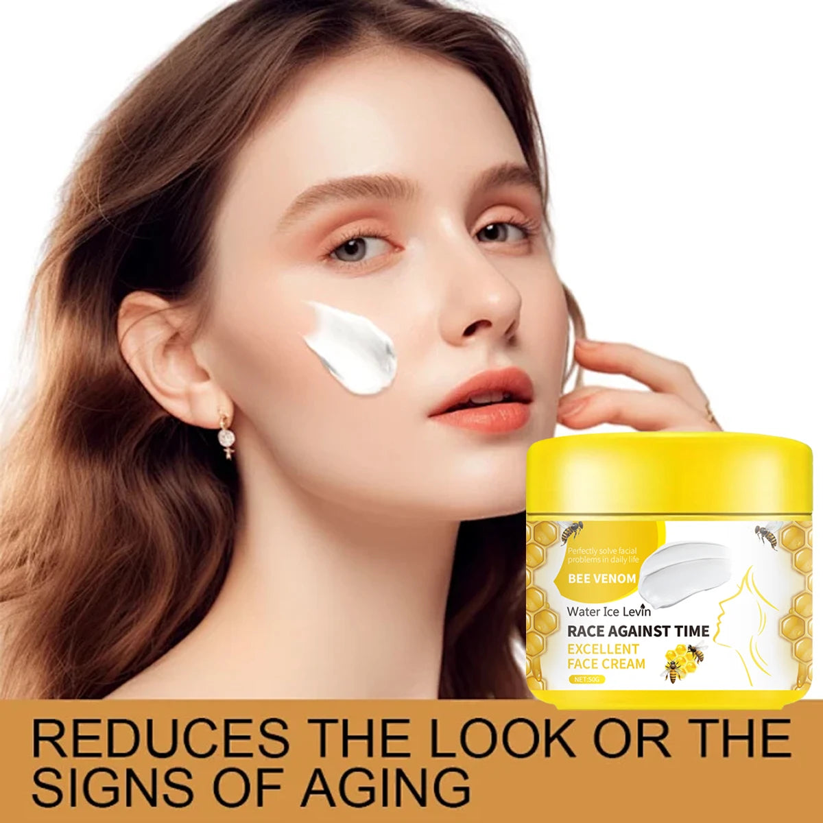 Bee Venom & Niacinamide Face Cream – Firming & Hydrating 50g Face Moisturizer Cream Oasis Select