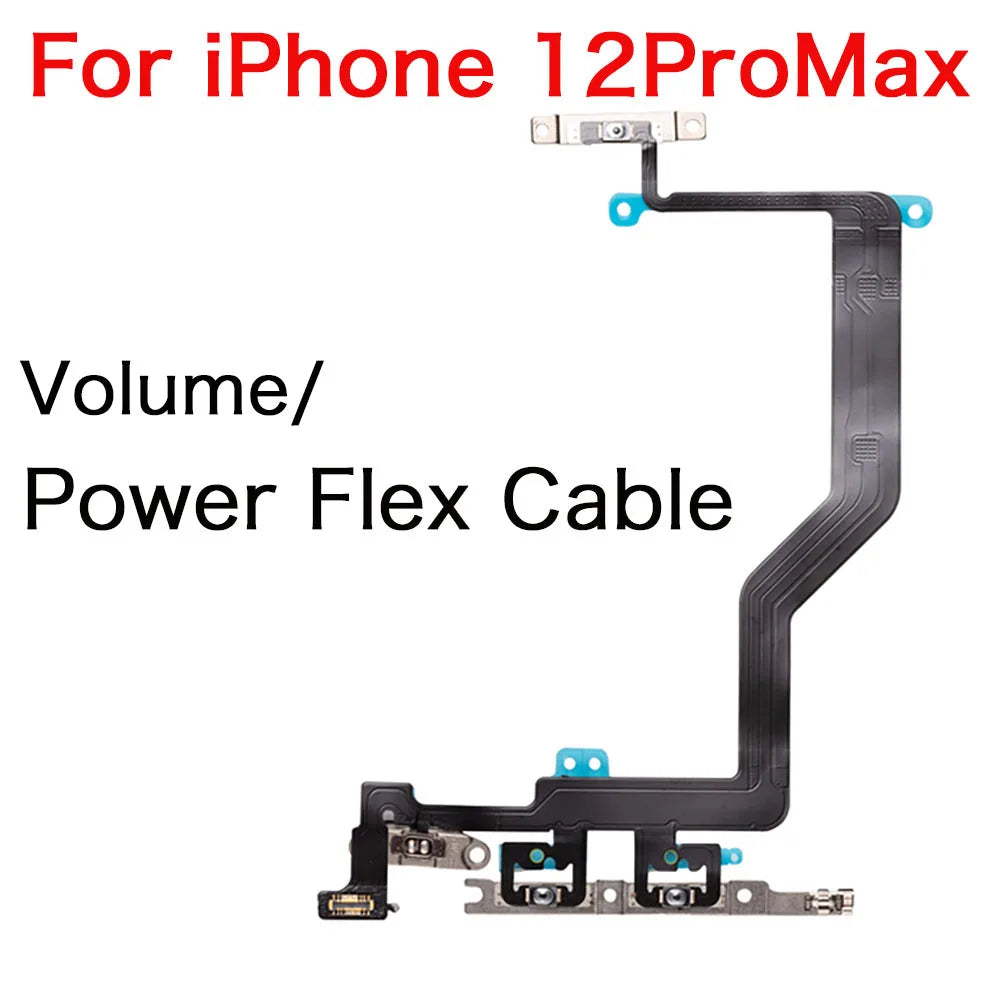 Power Volume Silent Flex Cable iPhone 11 12 Mini Pro Max