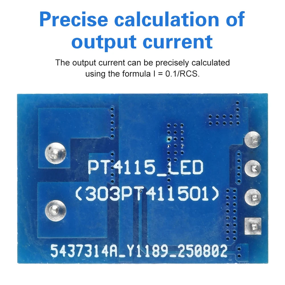 PT4115 LED Driver Module 12V 1-10S Constant Current Driver Output Module For LED Strip Light Applications Oasis Select