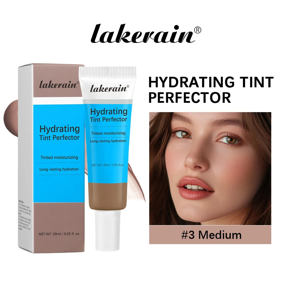 Strong Coverage Tinted Hydrator Cream Lightweight Concealer Even Skin Tone Semi-matte Finish Natural Moisturizes Face Cosmetics Oasis Select 03
