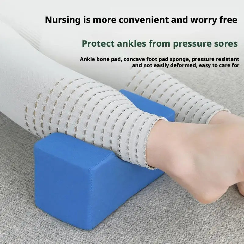 Foot Elevator Support Pillow – Ankle & Leg Rest Cushion Pair Leg Elevation Pillow Oasis Select