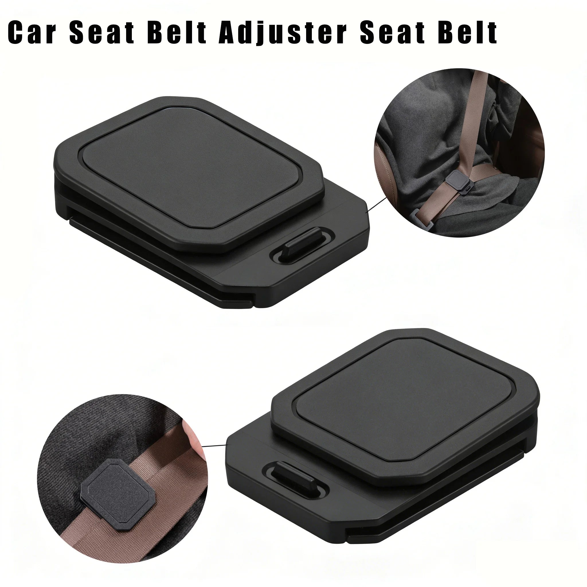 Car Seat Belt Adjuster Clip – Shoulder & Neck Comfort