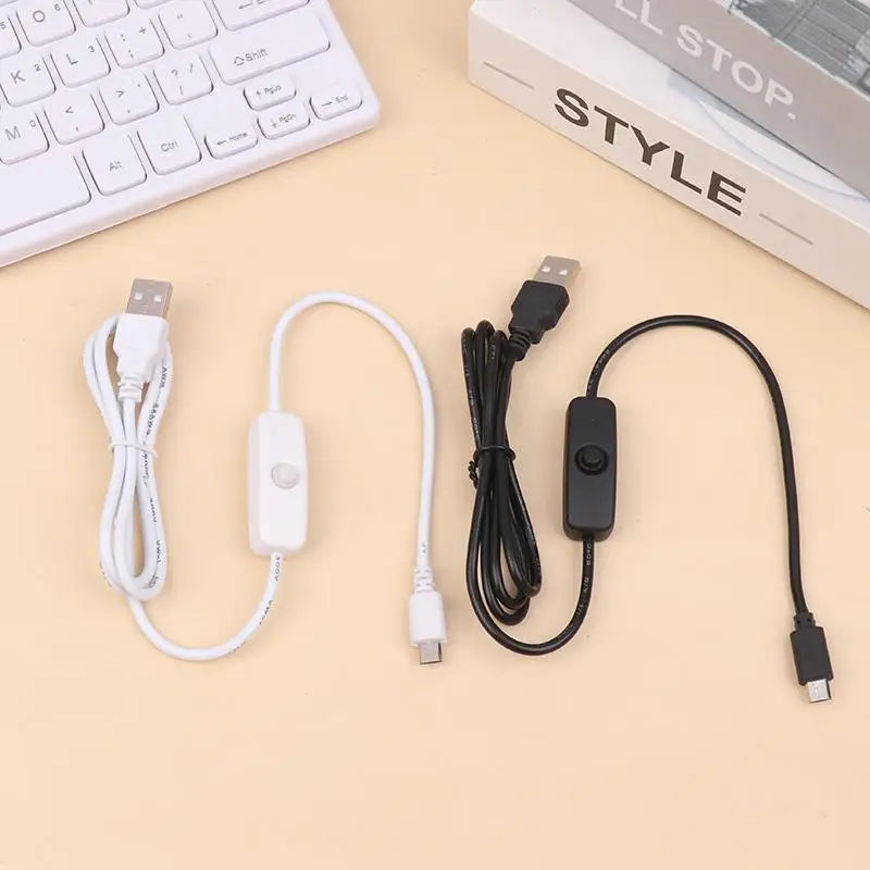 USB Type-C Extension Cable With On Off Switch USB To Type C Extension Cable For USB Lamp USB Fan LED Strip Lamp Bulb Light Oasis Select
