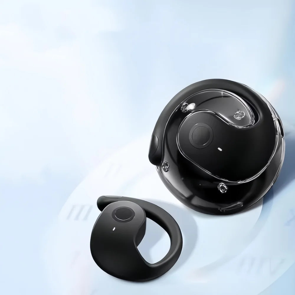 Wireless Headphones Comfortable Ear Hook Touch Control Earbuds with Mic Wireless Bluetooth Headset Phone Earphones Game Oasis Select
