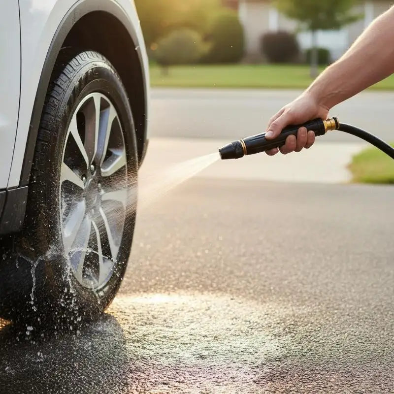 Home High Pressure Car Wash Water Gun, 2026 New Heavy High Pressure Washer Gun, Adjustable Booster High-pressure Car Washing Oasis Select