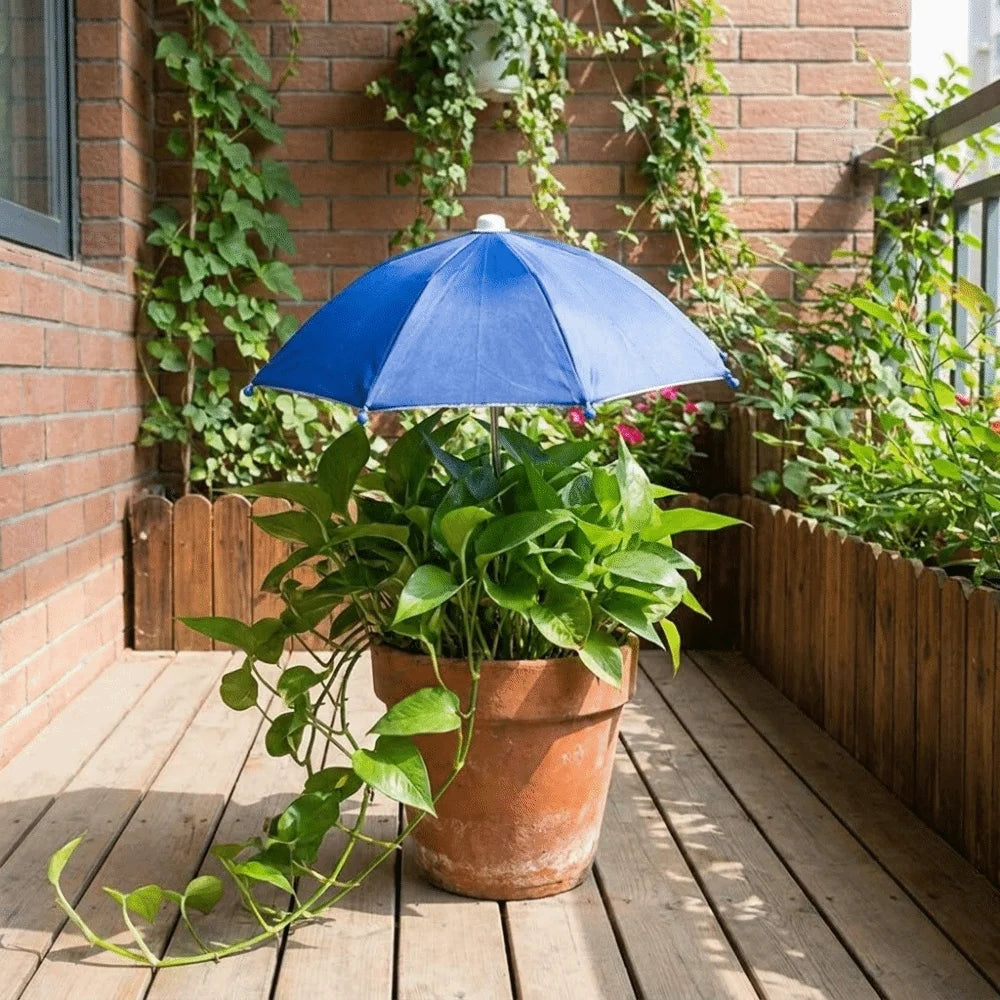 Detachable Plant Shade Umbrella UV Protection Weatherproof Plant Protecting Umbrella Decorative Garden Umbrella Shade Balcony Oasis Select