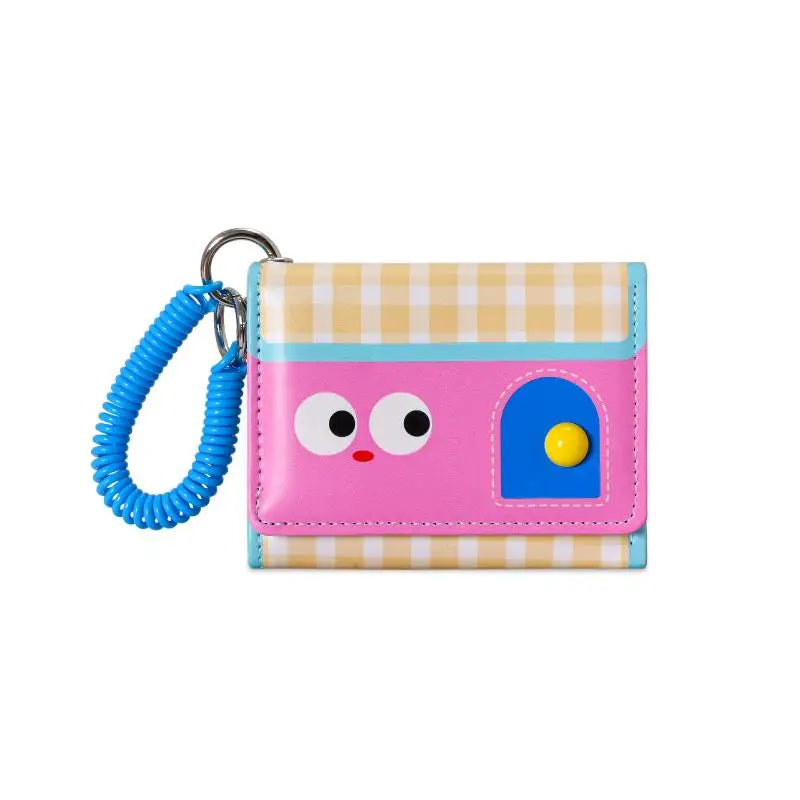 Women's Cartoon PU Leather Short Wallet – Card & Coin Holder Women's Short Wallet Oasis Select A3