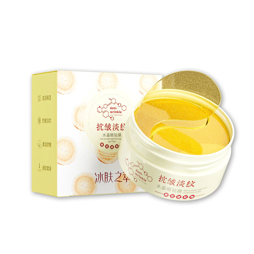 60pc Gold Collagen Eye Masks – Dark Circles & Anti-Aging Patches Collagen Eye Mask Oasis Select Milkvetch