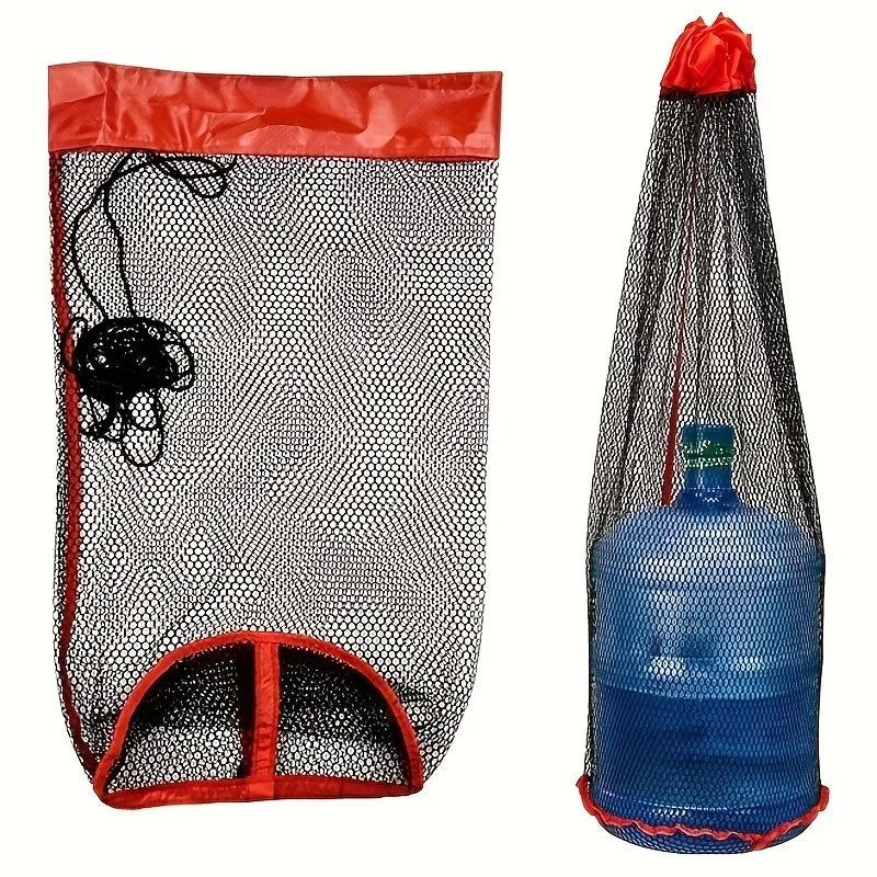 Single-pack Nylon Mesh Fishing Bag,Suitable for Outdoor Fishing,Fishing Aid Tool,Fishing Bag,Quick-drying Foldable Woven MeshBag Oasis Select