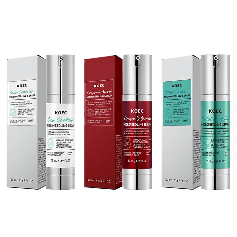 Centella Asiatica Microneedle Serum Deep Hydration Soothing Dragon Blood Serum Firm Brighten Repairing Facial Essence Oasis Select