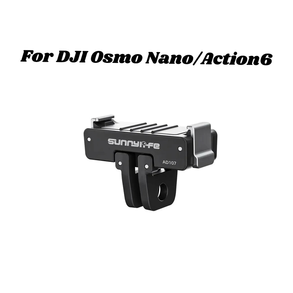 Magnetic Quick Release Mount for DJI Osmo & Insta360 Cameras