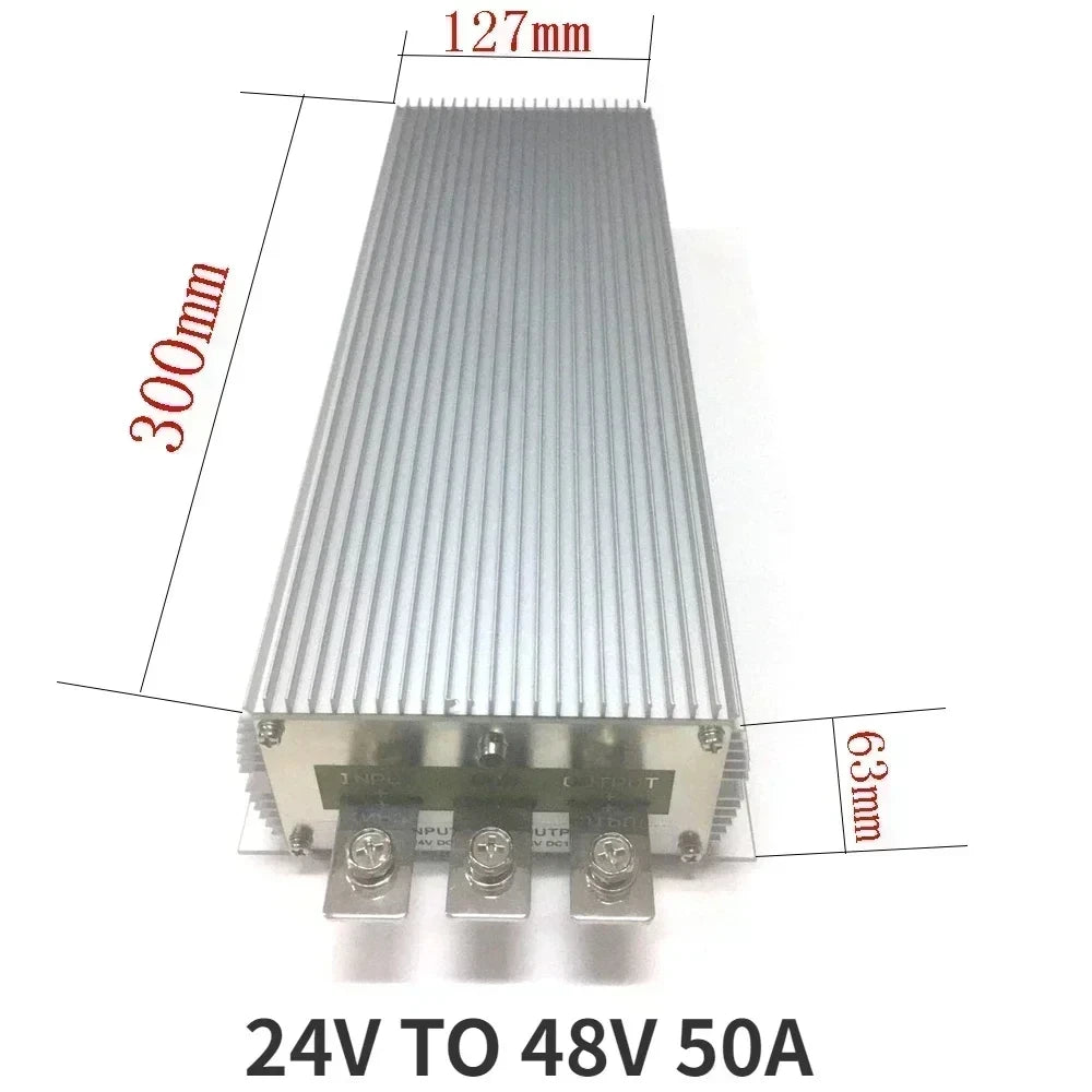 24 Volt to 48 Volt 60A 80A 40A 50A Power Supply 24V TO 48V DC DC boost module converter 24V to 48V Step-up Voltage Regulator Oasis Select 24V TO 48V 50A
