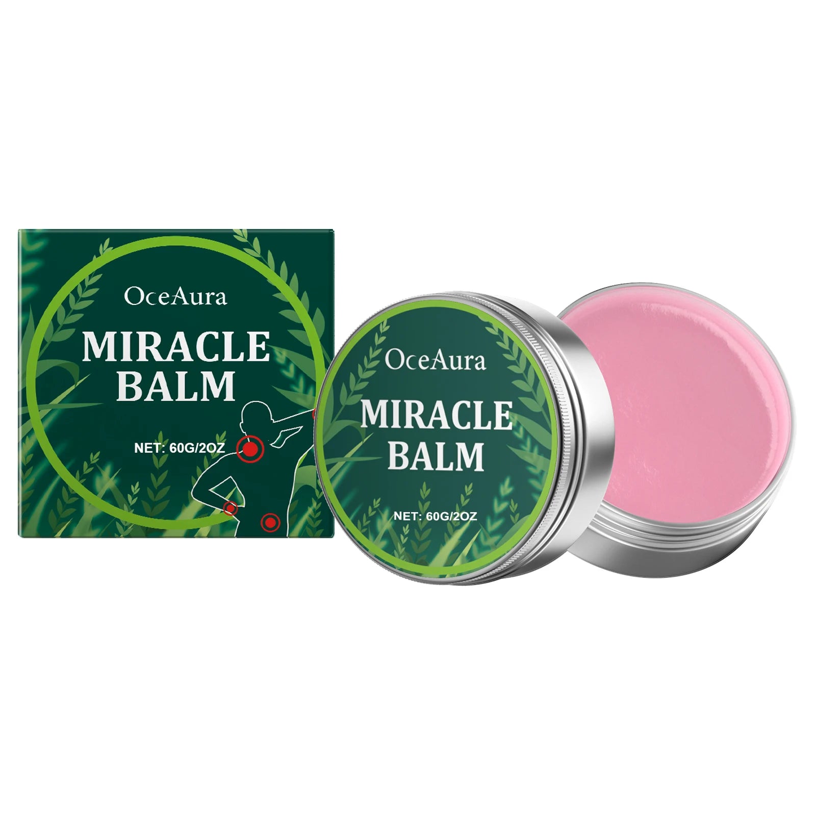 Relaxing Leg Cream Relieve Joint Bone Discomfort Edema Removal Relax Muscle Improves Vitality Moisturizing Joint Soothing Cream Oasis Select 60g boxed