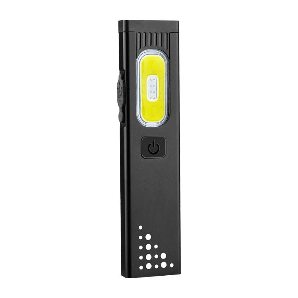 Mini USB Rechargeable LED Flashlight – Magnetic, Clip, 160LM