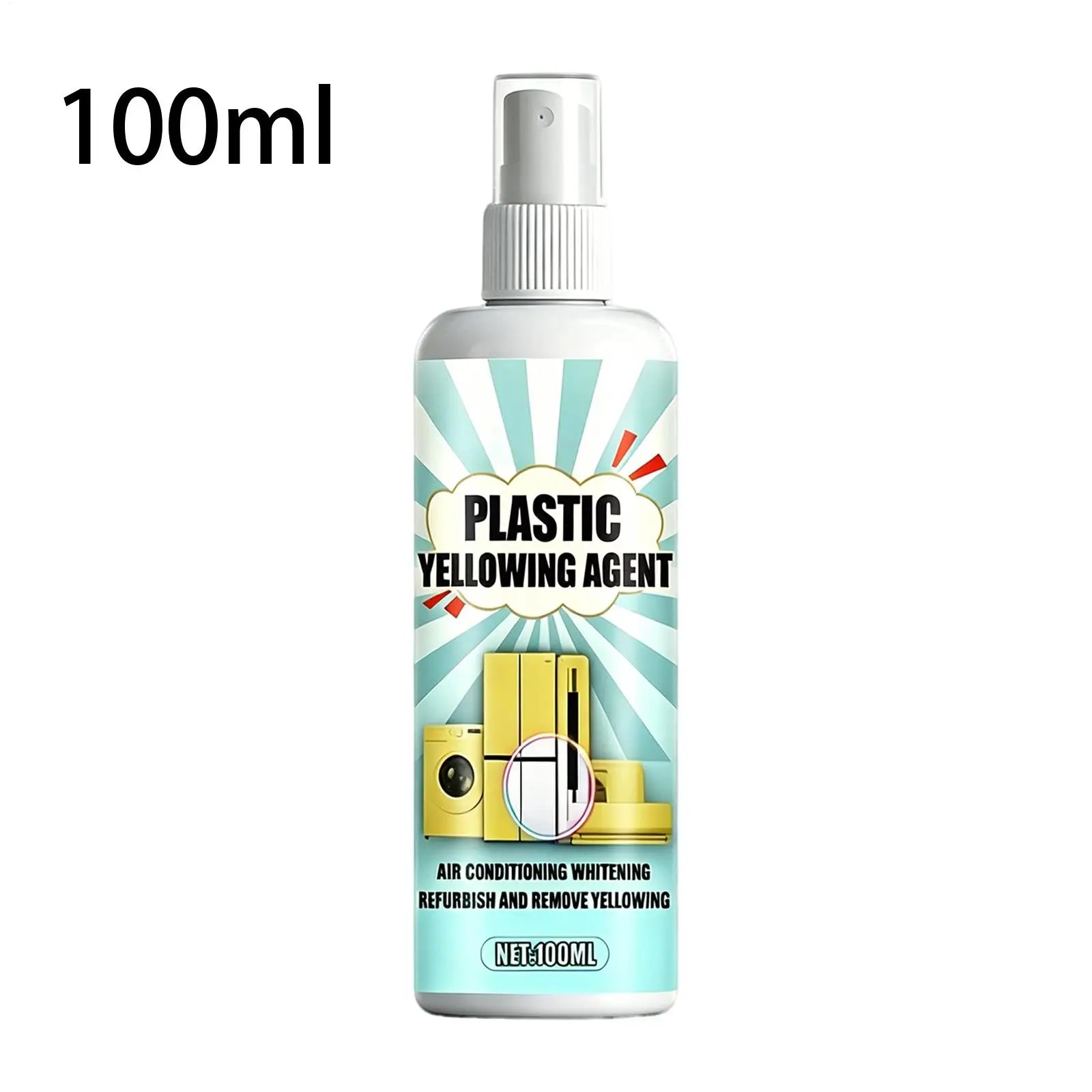 100ml Plastic Remove Yellowing Cleaning Agent Air Conditioning Washing Machine Renovation Anti Oxidation Appliances Remove Oasis Select