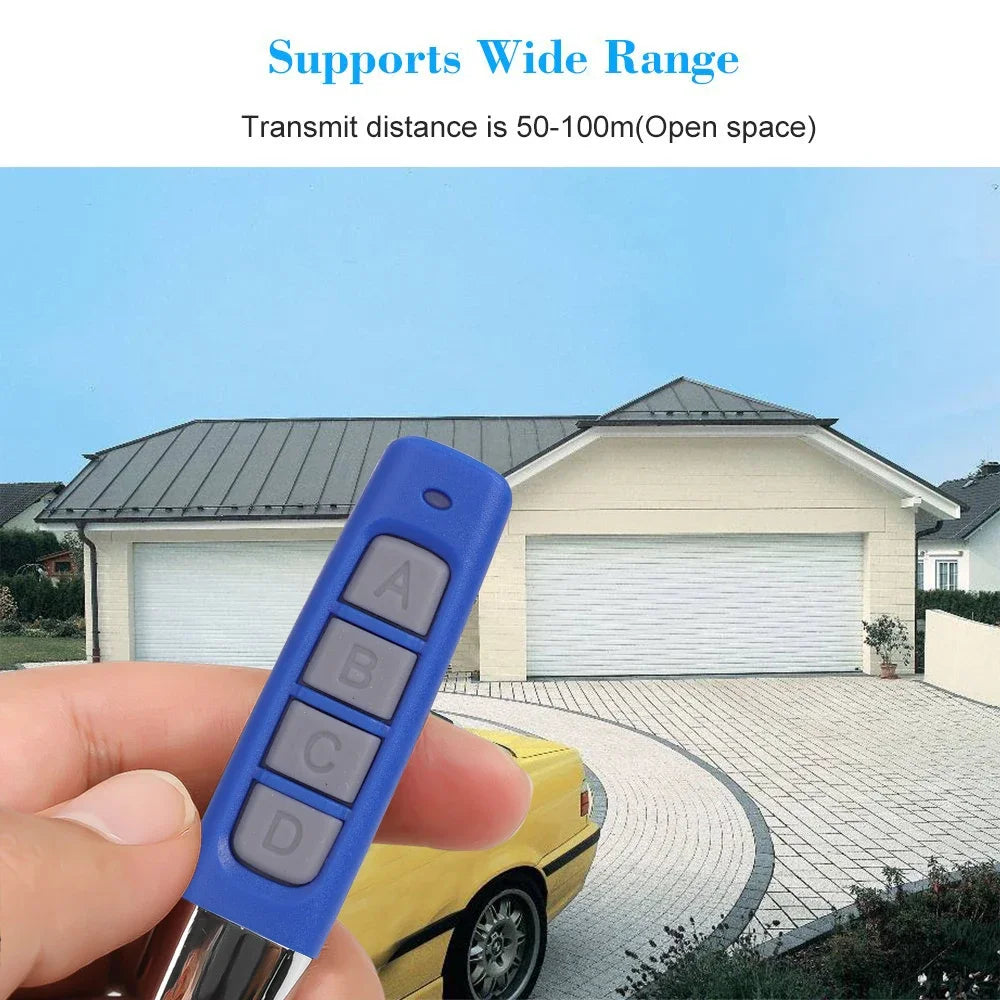 1PC 433MHz Remote Control Duplicator Replacement Key Duplicator Fixed Learning Code Copy Remote Controller for Electric Gate Oasis Select