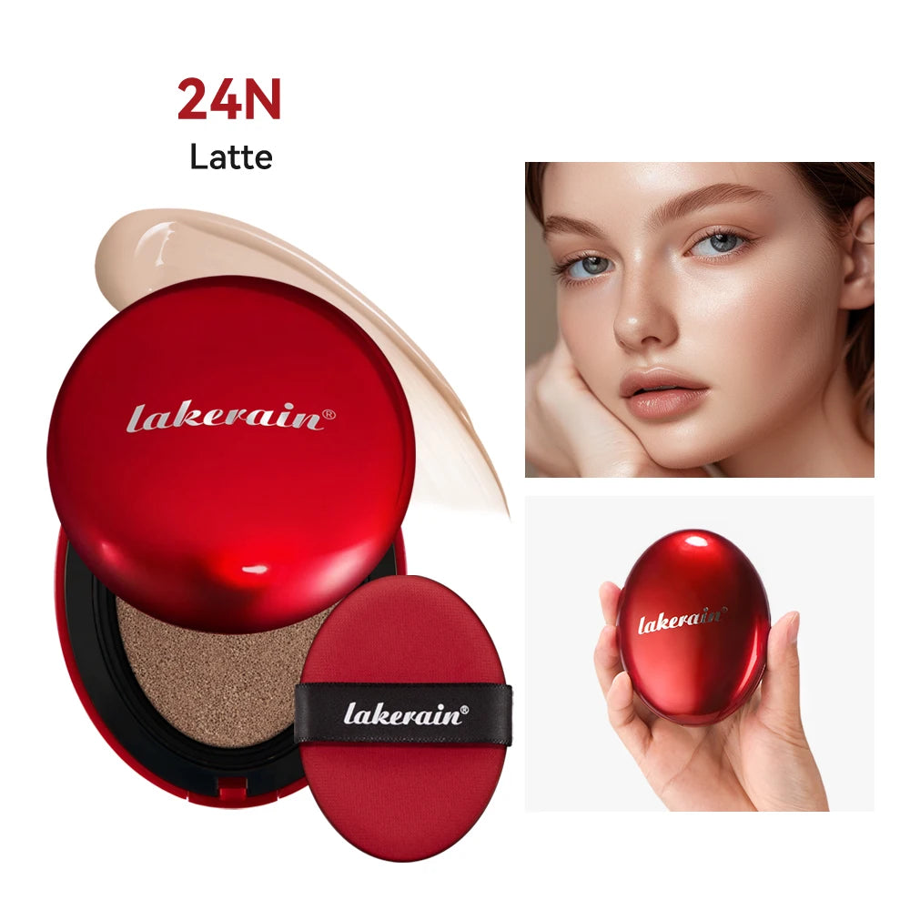 Long-lasting Coverage Foundation Sun Protection Cushion Foundation Semi-Matte Finish 72-Hour Wear Face Base Makeup Cosmetics Oasis Select 24N