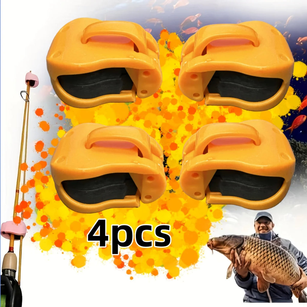 4-piece heavy-duty anti slip fishing rod bracket,space saving-perfect gift for anglers on Halloween/Christmas, easy installation Oasis Select 4pcs 2