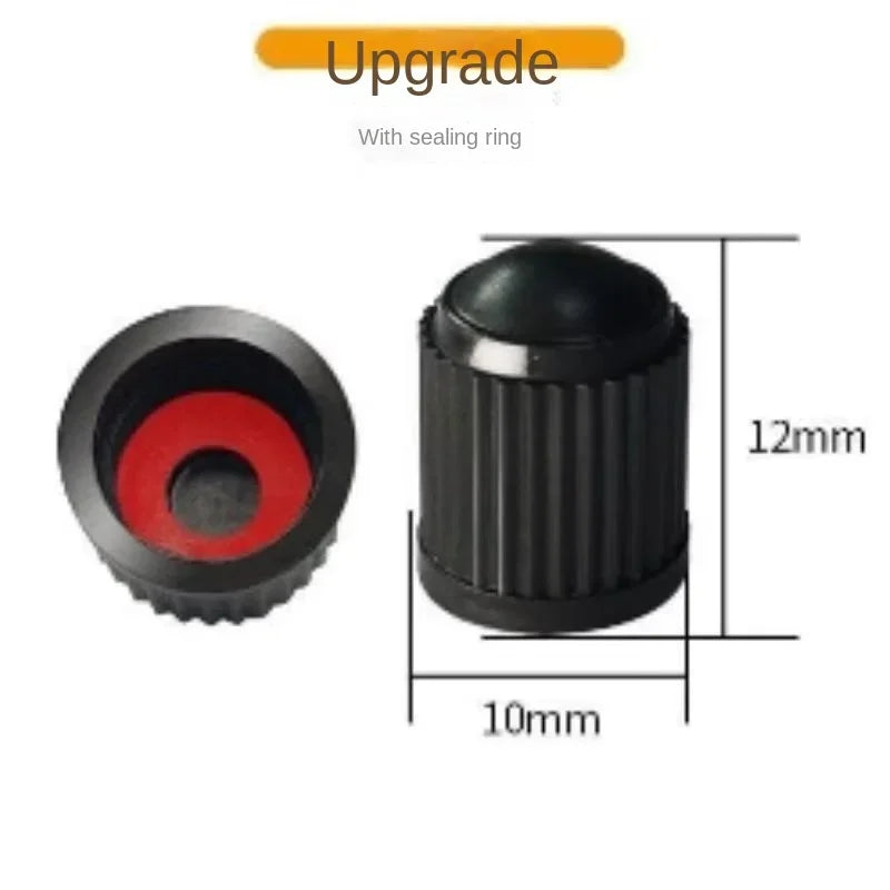 Tire Valve Dust Caps Stem Covers Plastic Car Wheel Tire Valve Tyre Stem Air Caps Auto Bike Bicycle Truck Motorcycle Accessories Oasis Select