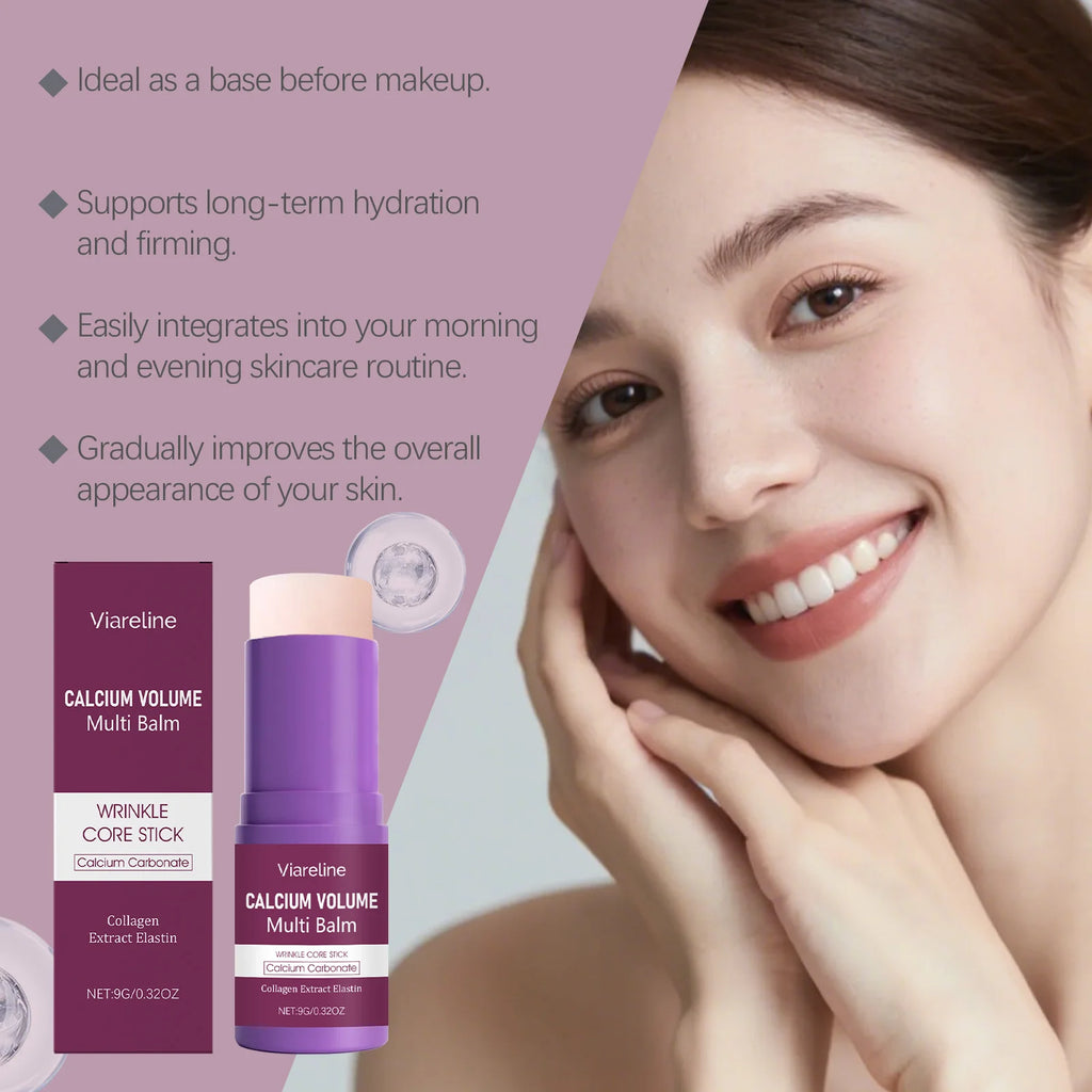 Anti-Aging Multi Face Balm Hydrating Firming Volume Soothing Dryness Repair Brighten Skin Tone Deep Moisturizing Cream Stick Oasis Select