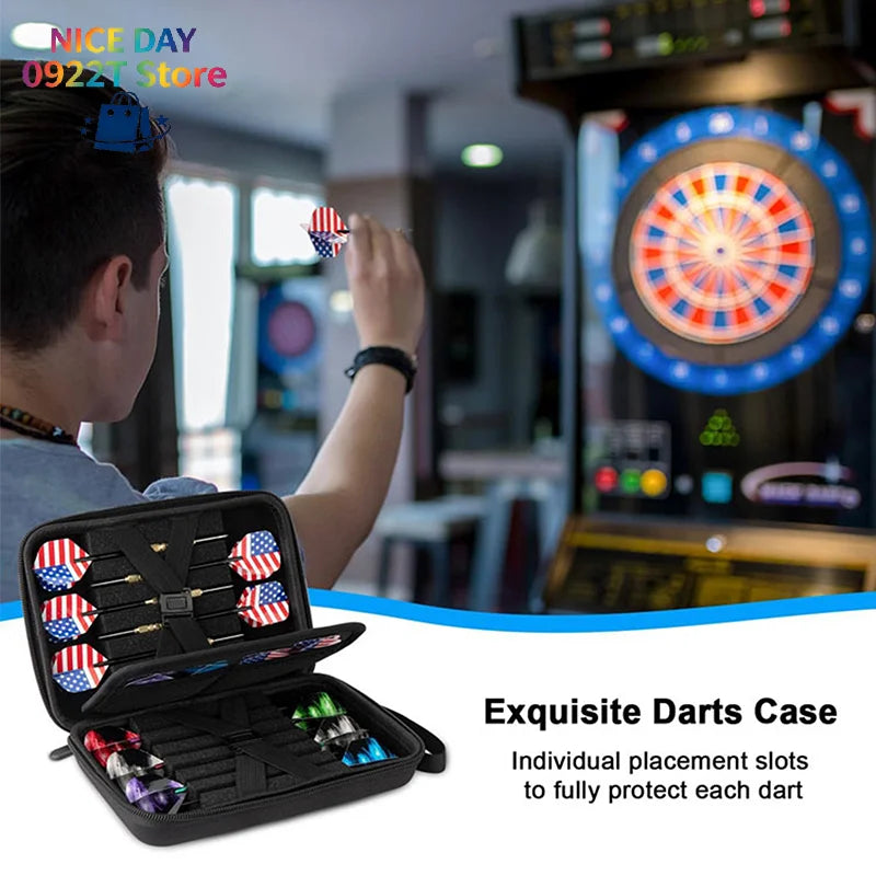 Dart Case Holder Bag For 12 Pcs Steel And Soft Tip Darts Set, Storage Organizer Holds 12 Darts And Tips (Cases Only)@#X Oasis Select
