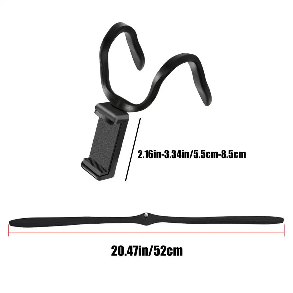 Phone Mount for Treadmill Rotation Cellphone Stand for Strollers Bendable Treadmill Phone Rack for Stroller Elliptical Car Oasis Select Black