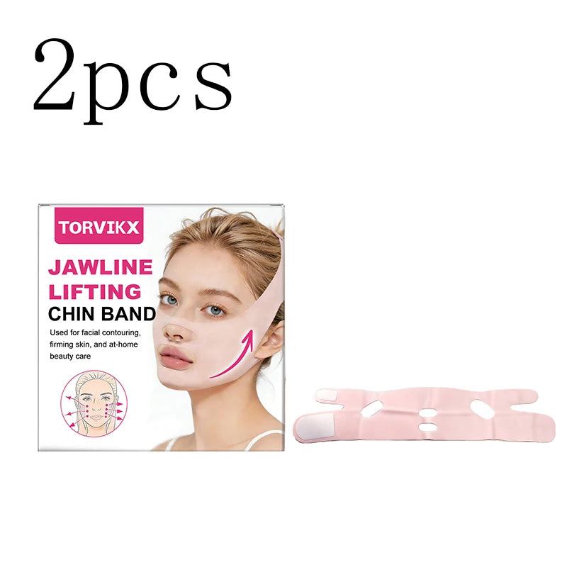 Jawline Chin Strap – Lightweight, Skin-Friendly Facial Contour Facial Contouring Strap Oasis Select 2boxed