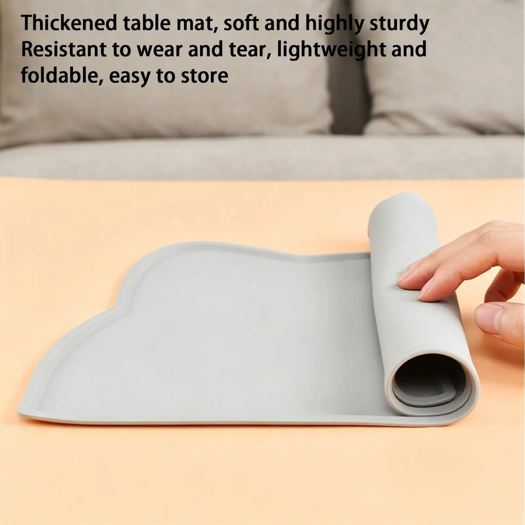 Silicone Pet Feeding Mat – Non-Slip Waterproof Dog & Cat Placemat