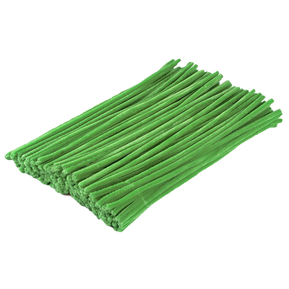 100pcs Mix Color Craft Wire for Handicrafts Twisting Stick DIY for Bouquets Halloween Christmas Easter Hair Jewelry Making Oasis Select Light Army Green 100pcs
