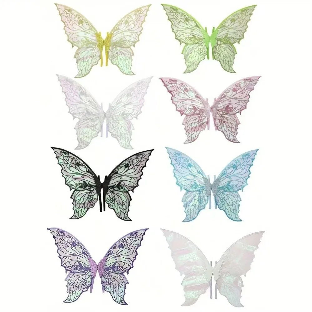 Princess Angel Fairy Wings – Sparkling Organza Butterfly Wings