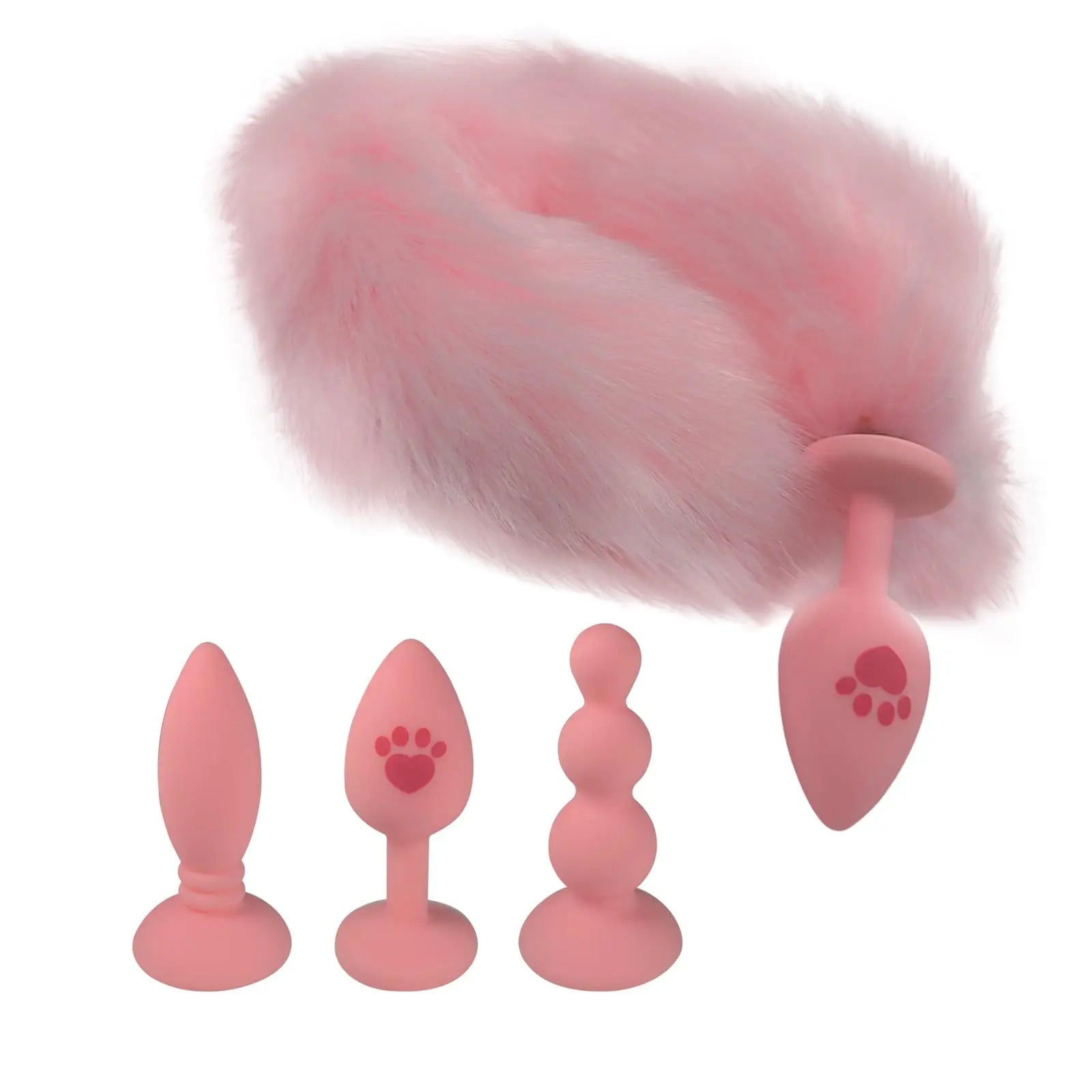 Fox Tail Silicone Anal Plug – Beginner Cosplay Butt Plug Anal Tail Plug Oasis Select