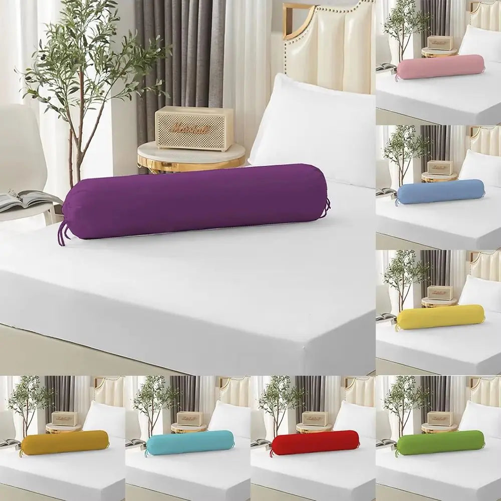 Cylindrical Bolster Pillowcase 106x35cm | Washable Cover