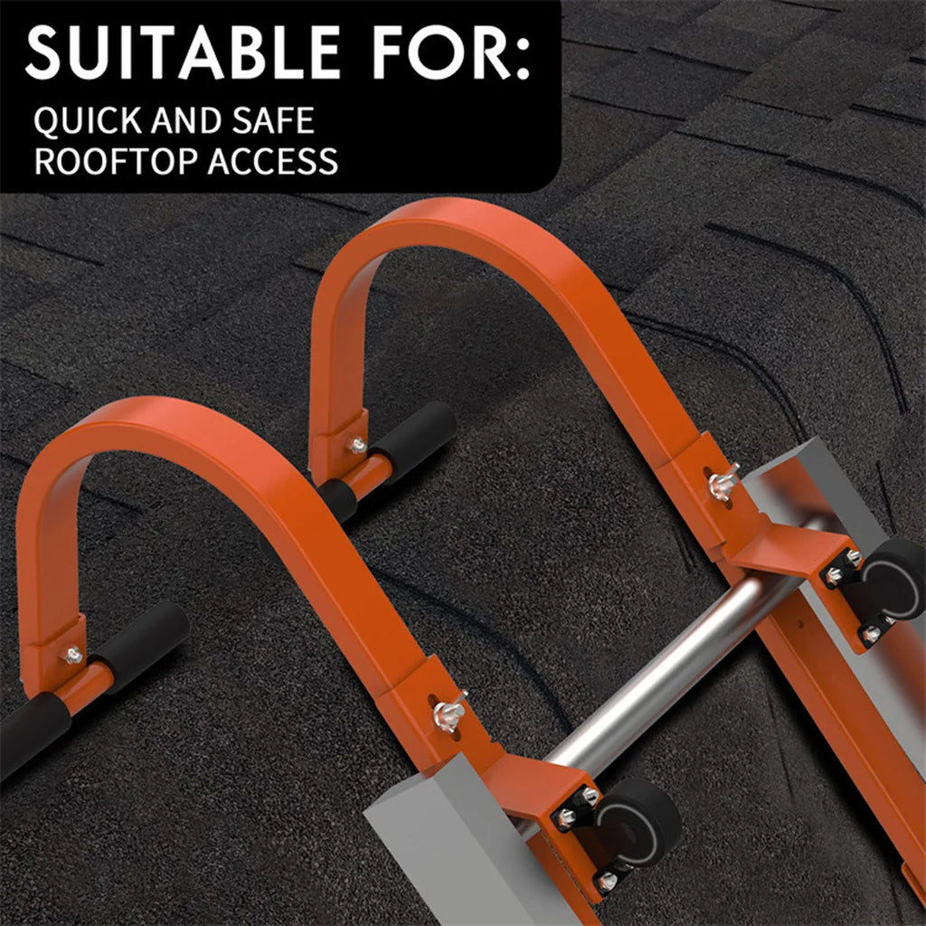 Ladder Roof Hook Alloy Steel Multifunctional Extension Ladder Stabilizer for Gutter Cleaner Roofer Painter Oasis Select
