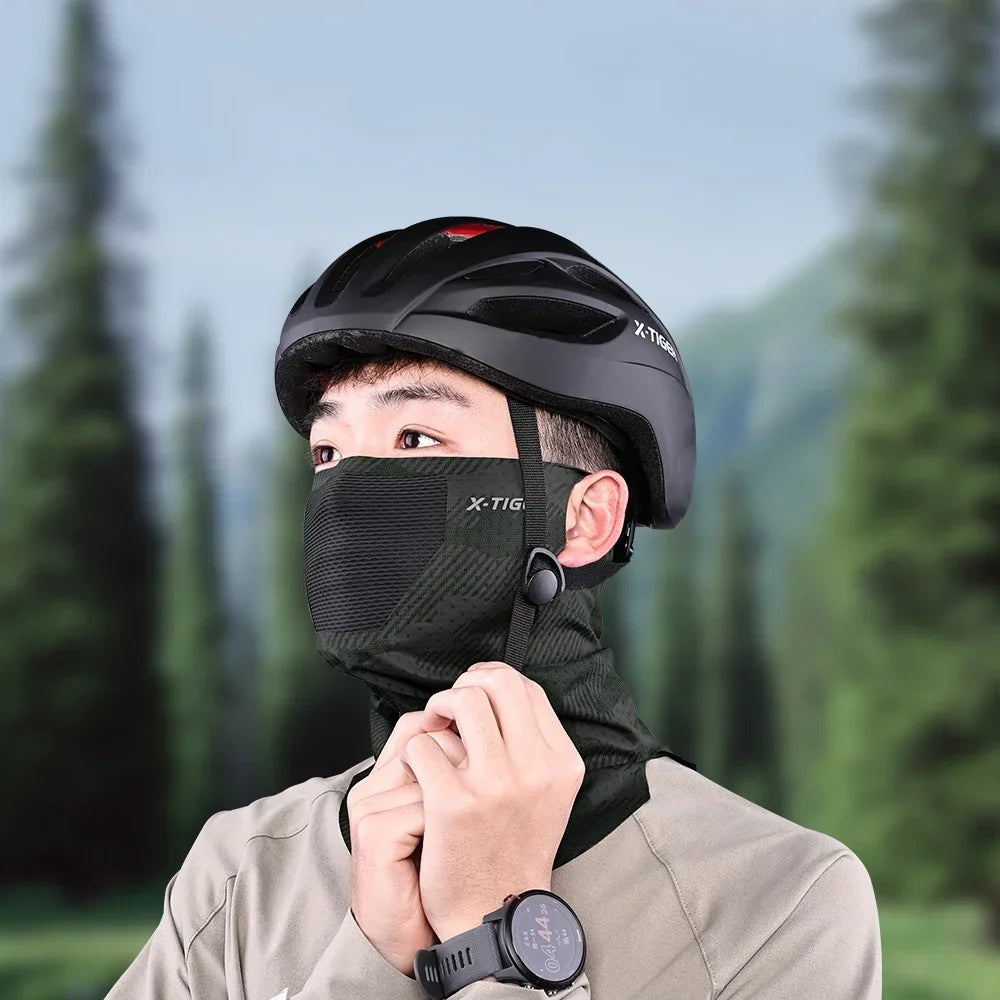 X-TIGER Sunscreen Motorcycle Mask Breathable Quick-Drying Motorcycle Fishing Bicycle Windproof Scarf Summer Face Towel Scarf Oasis Select