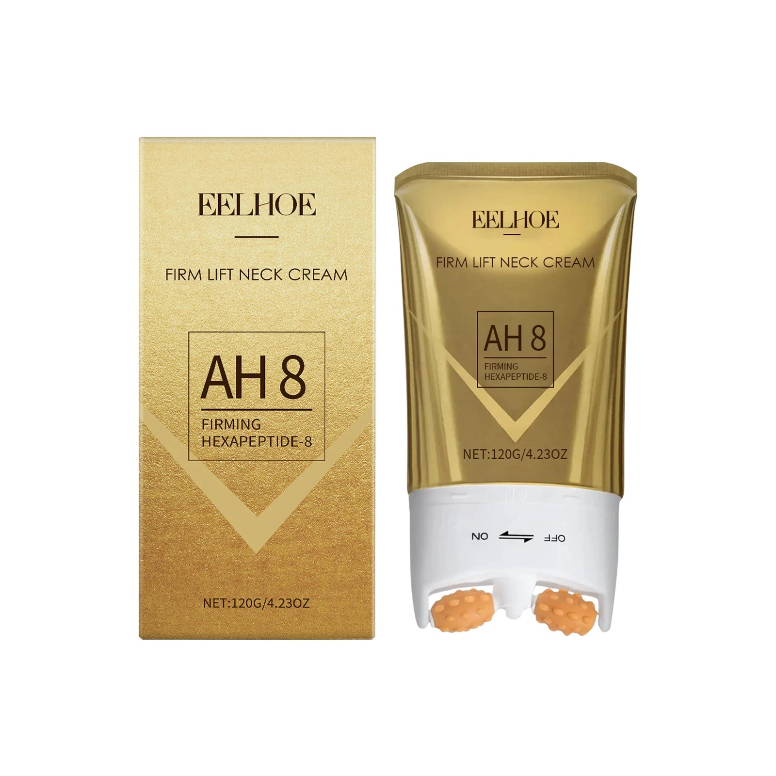 Eelhoe Roller Neck Cream Gently Moisturizes Cares For Neck Skin Leaving Elastic Delicate Soothing Dry Moisturizing Neck Cream Oasis Select 120g