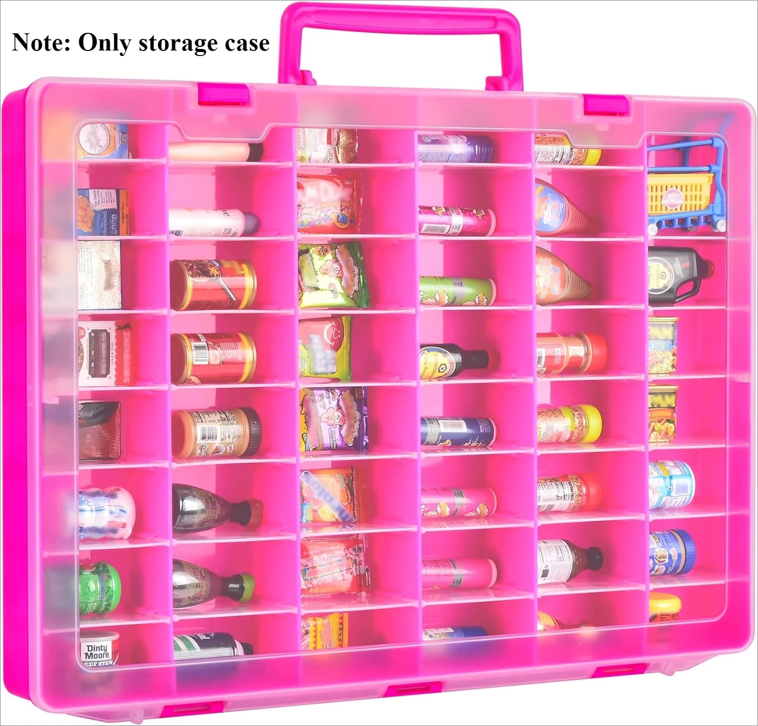 Mini Brands Storage Case – 48 Compartments for Series 1 2 3 4