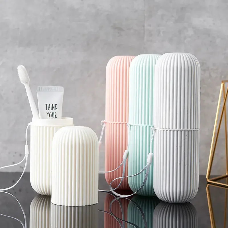 Portable Toothpaste Toothbrush Protect Holder Case Travel Camping Storage Box Protect Toothbrush Toothpaste from Dirt and Damage Oasis Select