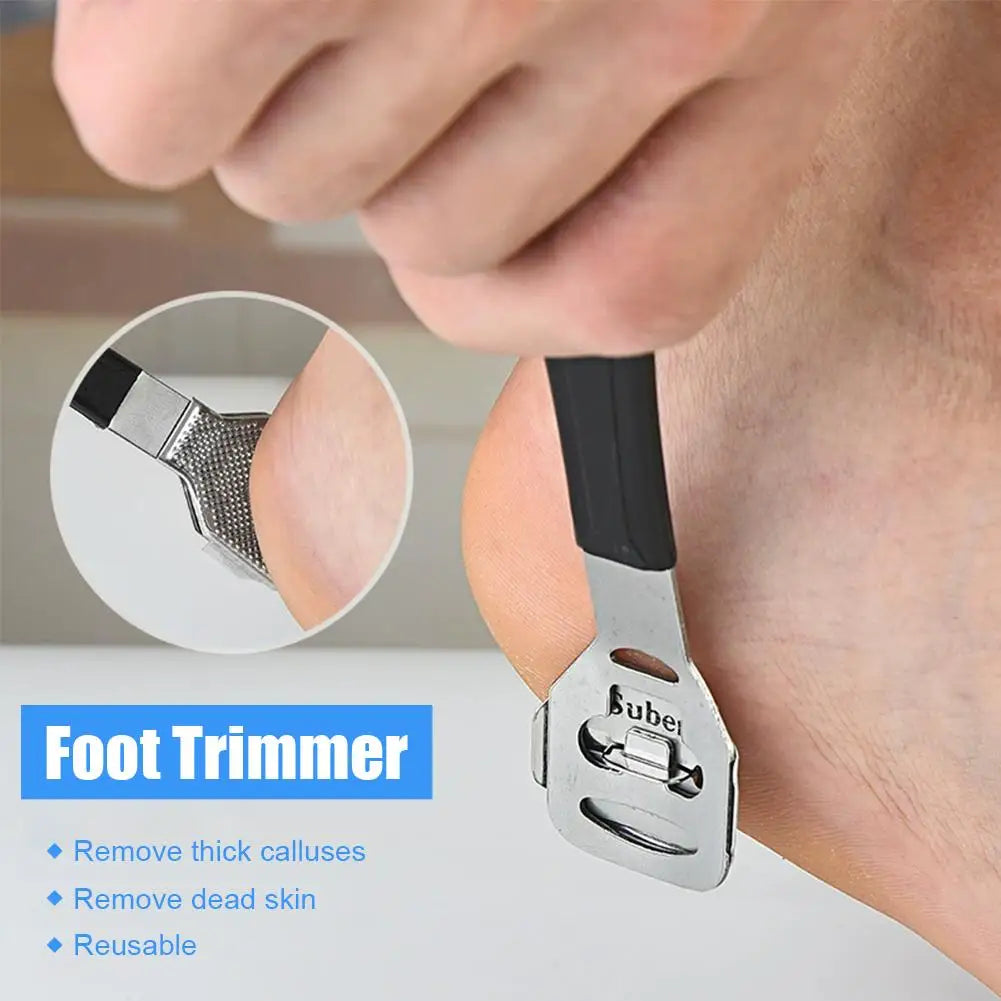 Stainless Steel Callus Shaver Remover – Pedicure Razor Blade Callus Remover Oasis Select
