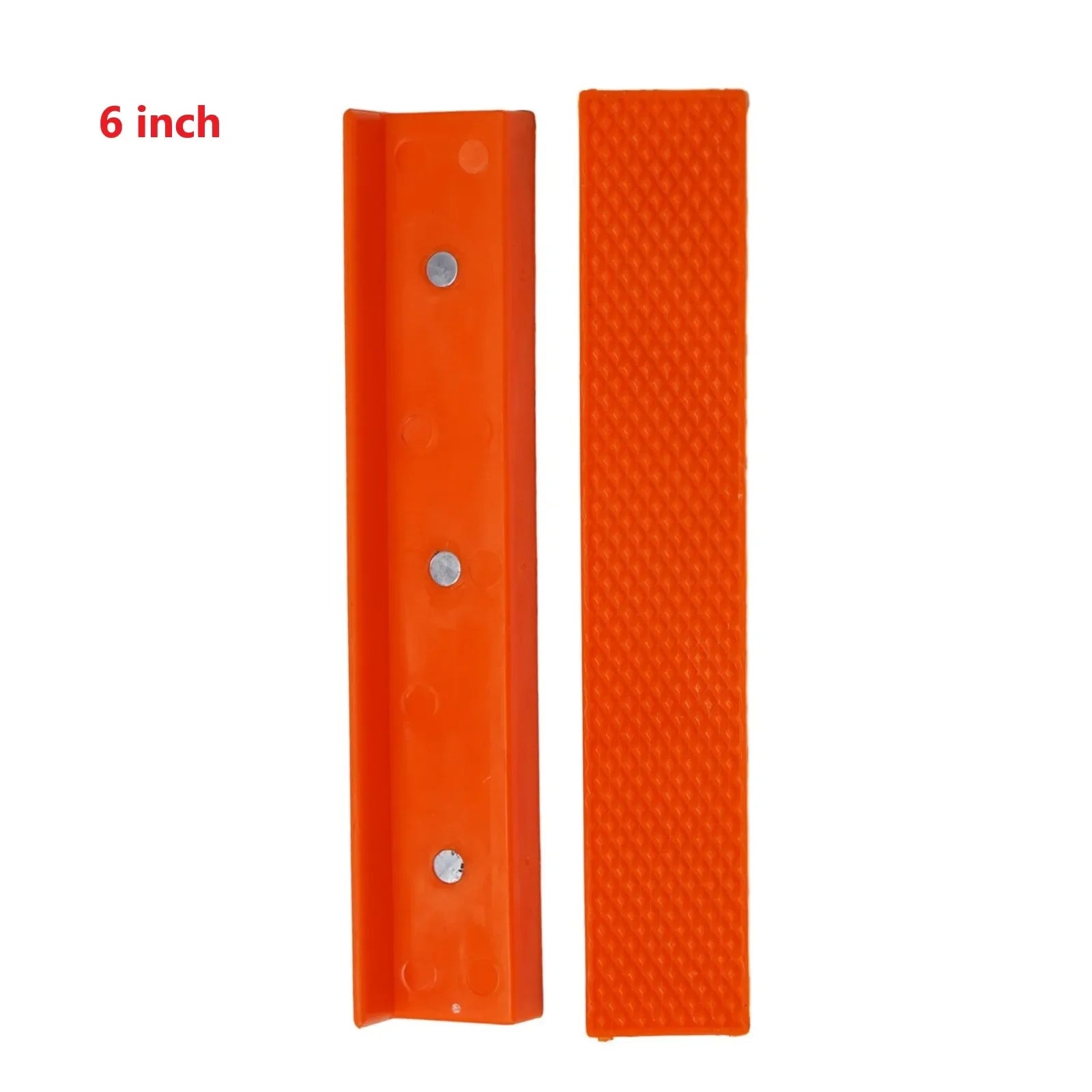 2pcs 4/5/6 Inch Magnetic Soft Pad Jaw Rubber For Metal Vise Bench Machine Tools For Metal Vise Bench Machine Tools Oasis Select Silver
