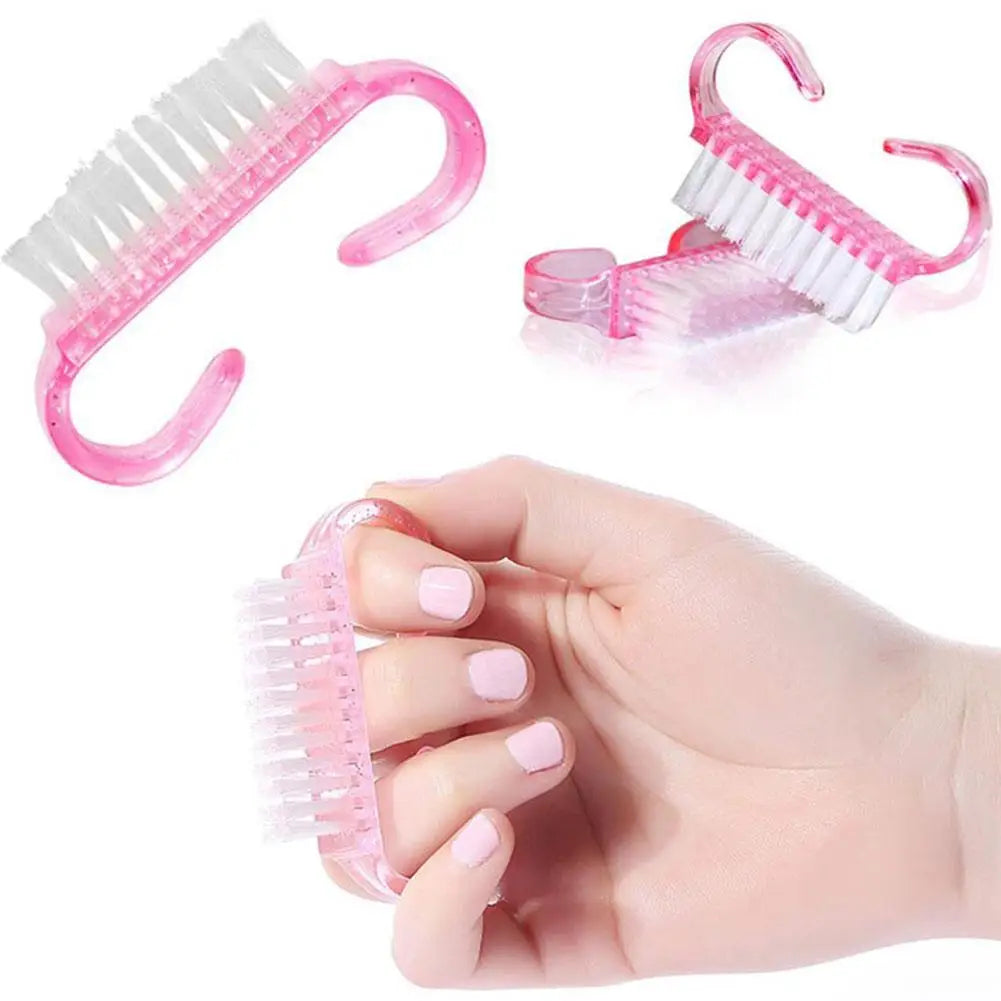 3/6/9PCs Handle Grip Nail Brush Small Fingernail Scrub Cleaning Nail Brushes Cleaner Nail Scrubber for Nails and Toes Women Men Oasis Select