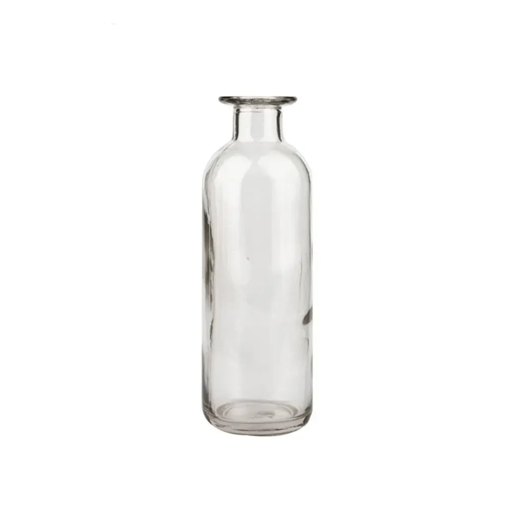 Transparent Glass Flower Vase | Modern Hydroponic Table Decor Glass Flower Vase Oasis Select Transparent-S
